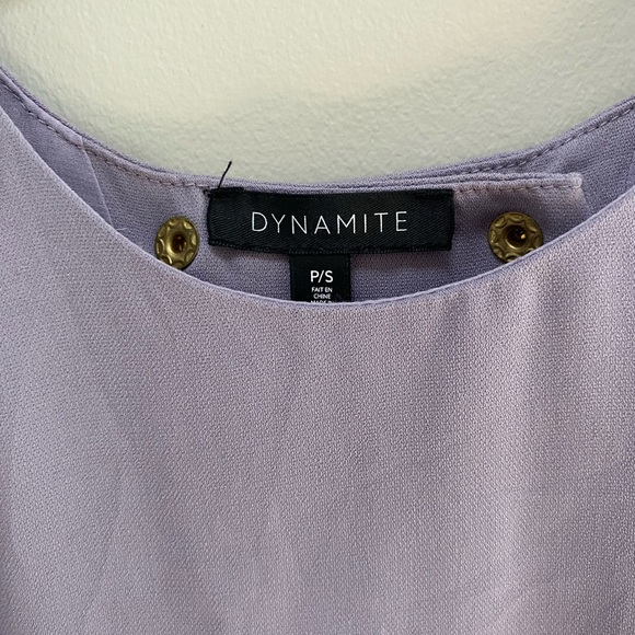 Dynamite Purple Tank Top - Picture 2 of 3